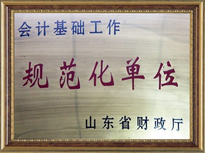 會計基礎工作規范化單位