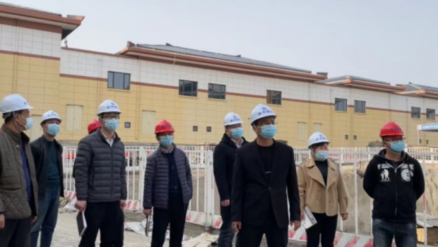 集團(tuán)有限公司檢查各建設(shè)工地疫情防控工作